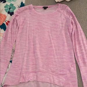 Light purple Champion Long sleeve workout shirt